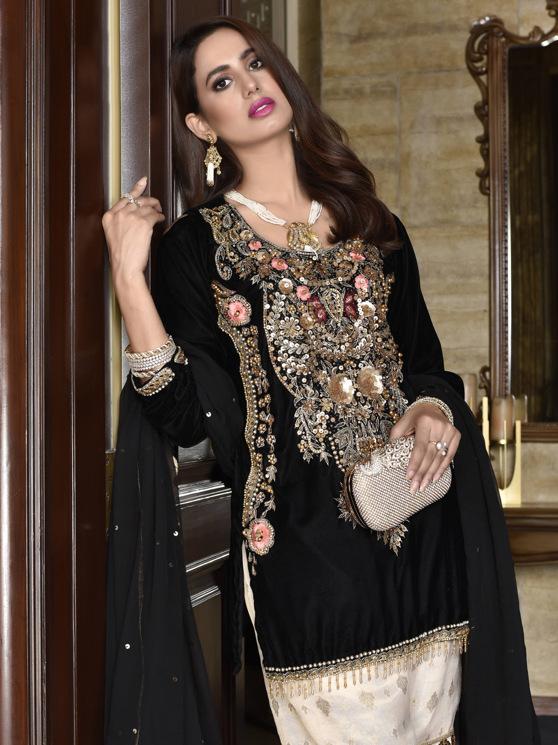 Silk Gharara Kurti (WH-S1-09)