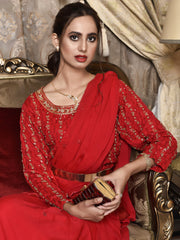 Red Saree (WH-S1-08)