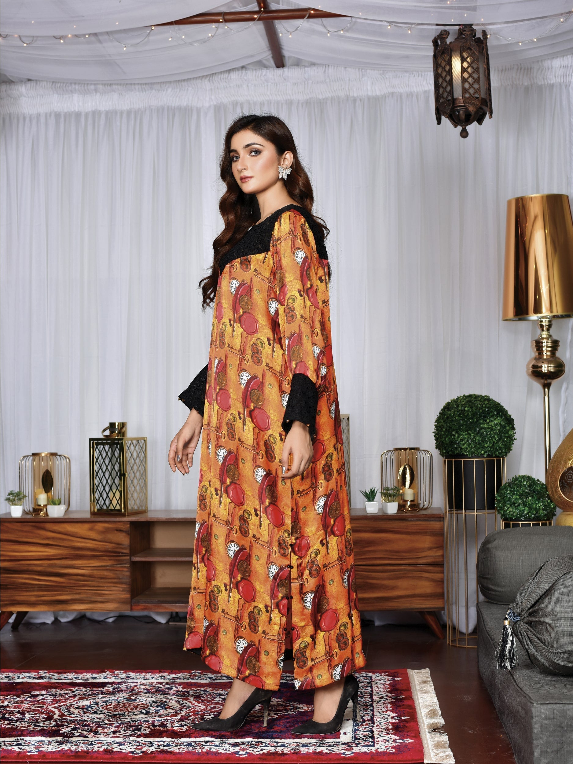 Chinese silk digital printed (WH-S2-09)