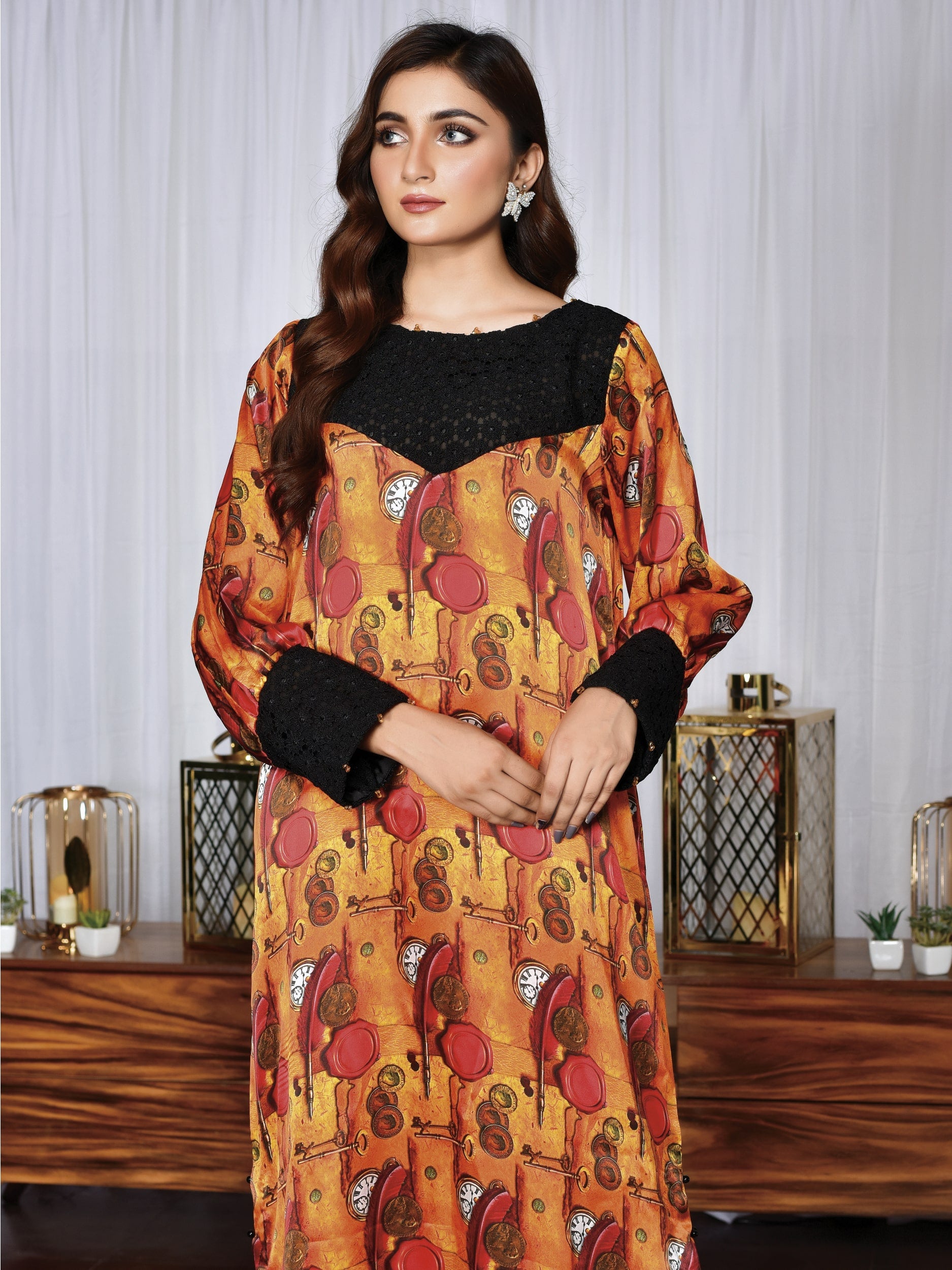 Chinese silk digital printed (WH-S2-09)