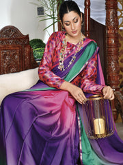 Pure silk Tie & dye saree (WH-S2-01)