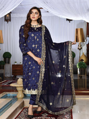 Silk sequins and tilla embroidered (WH-S2-05)