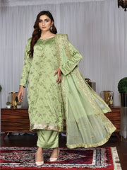 Pistachio Silk sequins and tilla embroidered (WH-S2-07)