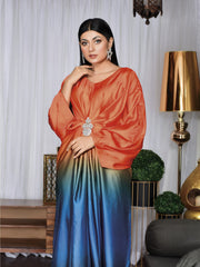 Tie N dye silk kaftan (WH-S2-10)